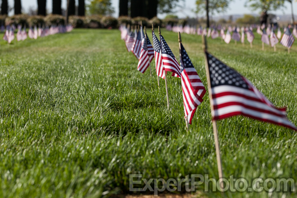 Nice photo of Memorial Day Riverside National Cemetery