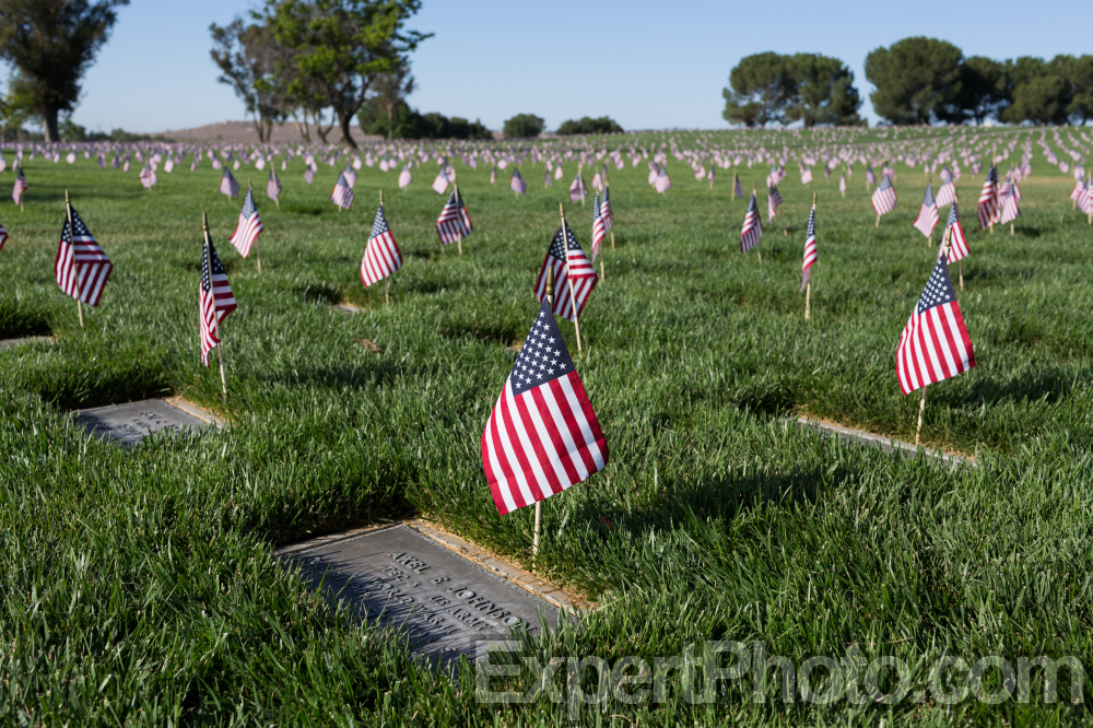 Nice photo of Memorial Day Riverside National Cemetery