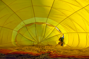 Nice photo of Inside Hot Air Balloon Temecula