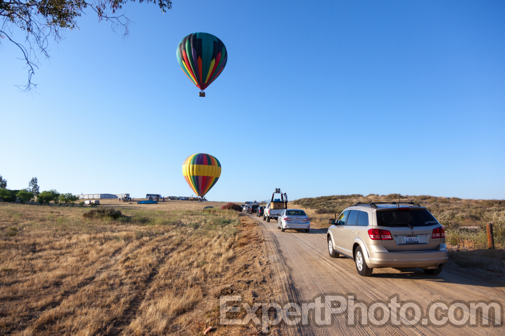 Nice photo of Launching Hot Air Balloons Temecula
