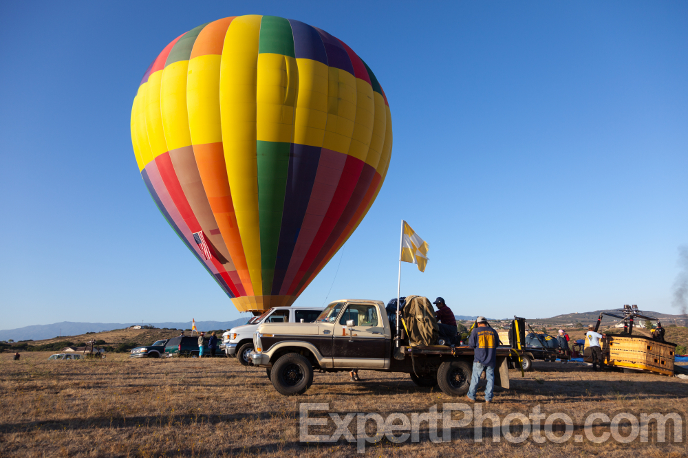 Nice photo of Launching Hot Air Balloons Temecula