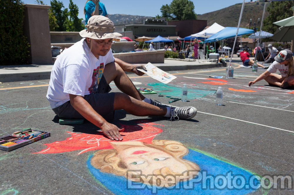 Nice photo of Temecula Street Painting Festival