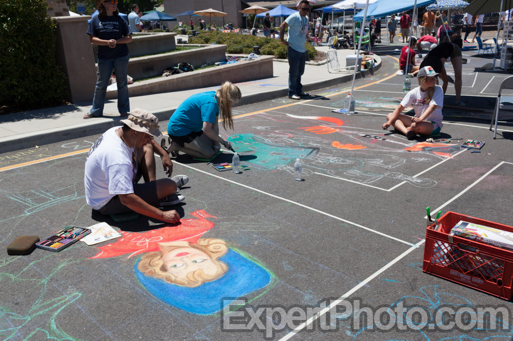 Nice photo of Temecula Street Painting Festival