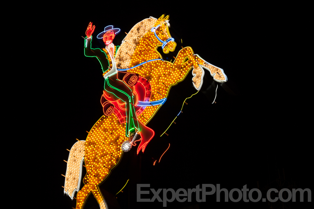 Nice photo of Hacienda Horse Neon Sign