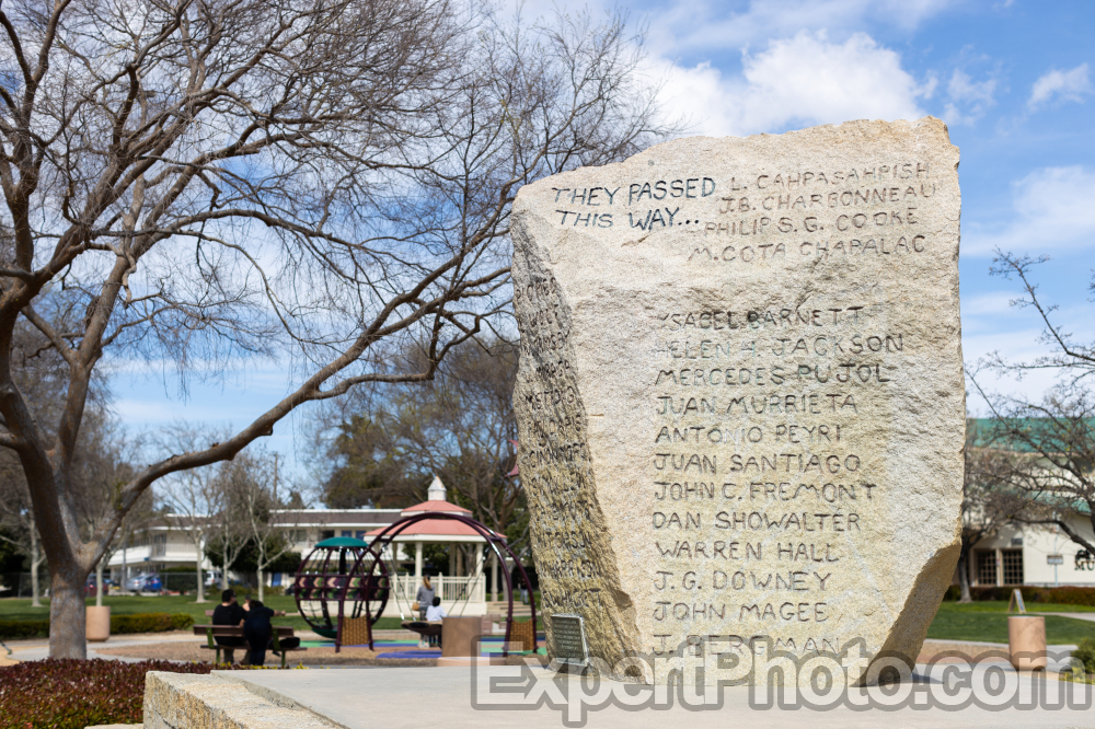 Nice photo of They Passed This Way Sam Hicks Monument Park