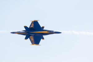 Nice photo of Blue Angels Knife Edge Pass - MCAS Miramar Air Show