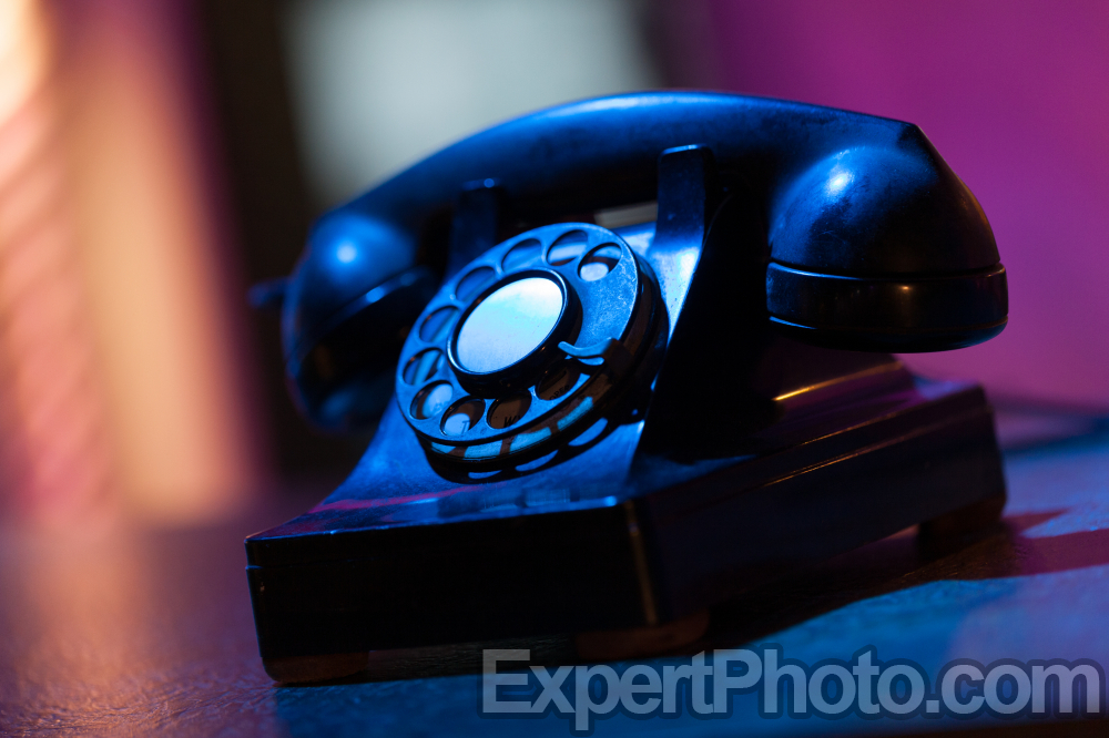 Nice photo of Old telephone at the TWiT Brickhouse