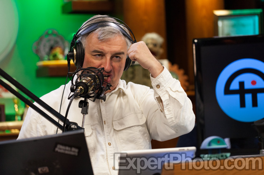 Nice photo of The Tech Guy Show Leo Laportes Office