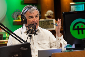Nice photo of The Tech Guy Show Leo Laportes Office