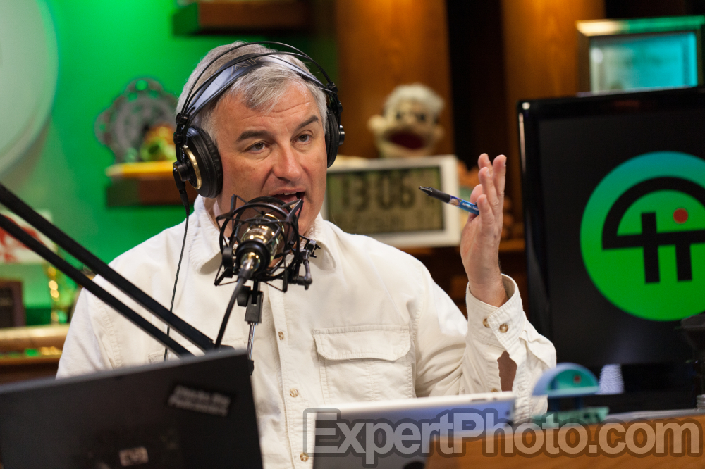 Nice photo of The Tech Guy Show Leo Laportes Office