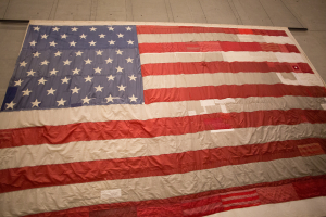 Nice photo of The National 9-11 Flag