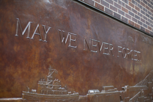 Nice photo of FDNY Memorial Wall