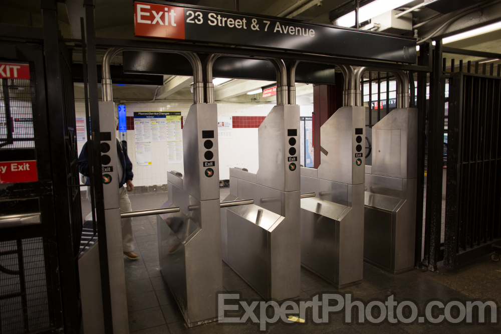 Nice photo of Subway Exit Manhattan