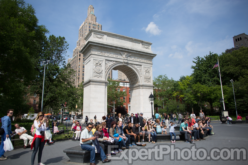 Nice photo of Washington Square Park