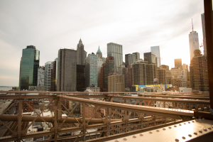 Nice photo of Brooklyn Bridge Sunset