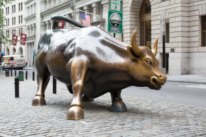 Nice photo of Charging Bull