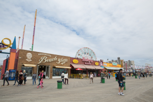 Nice photo of Coney Island Boardwalk