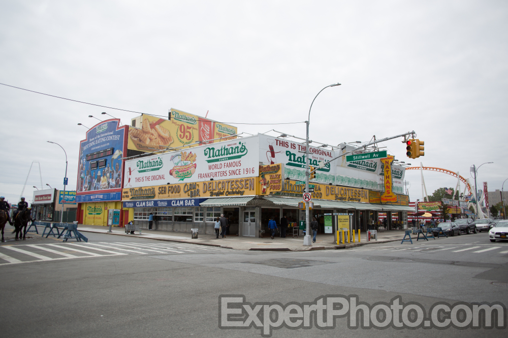 Nice photo of Nathans Famous Coney Island