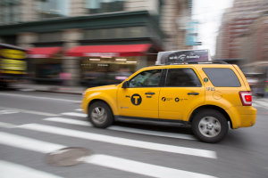 Nice photo of Taxi Cab in Manhattan