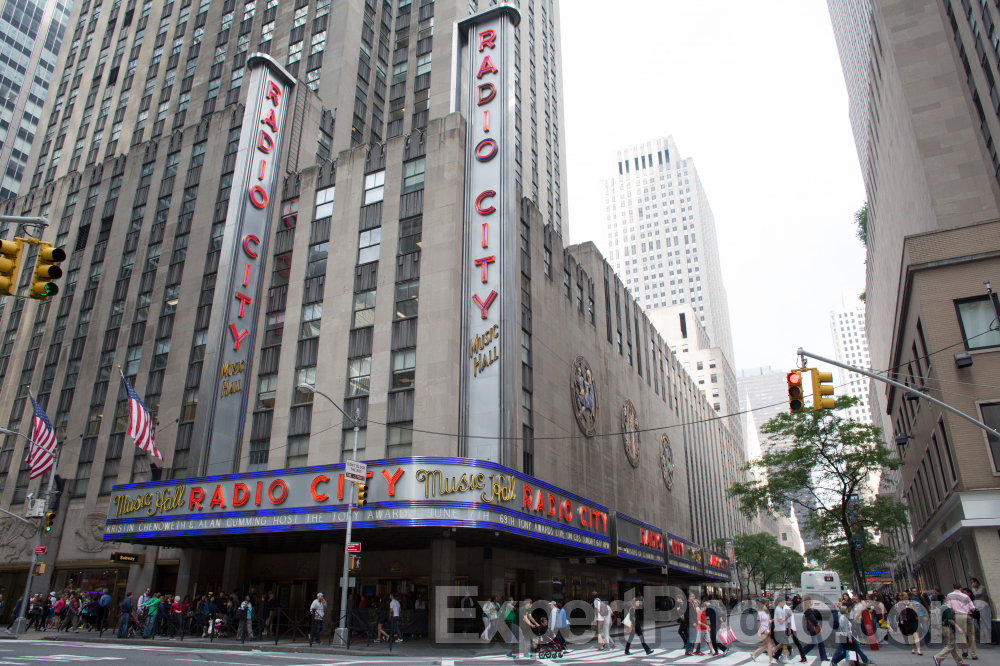 Nice photo of Radio City Music Hall