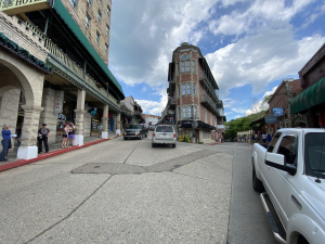 Nice photo of Downtown Eureka Springs
