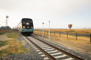 Nice photo of Perris South Metrolink Station