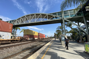 Nice photo of Norwalk Metrolink Station
