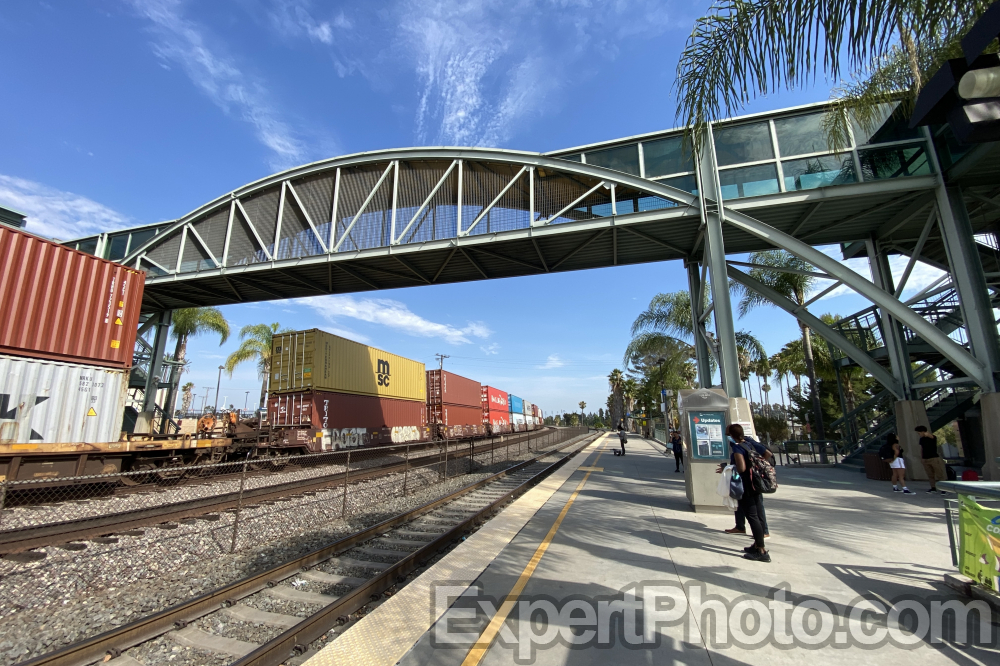 Nice photo of Norwalk Metrolink Station