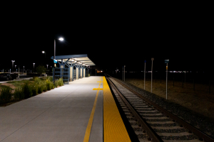 Nice photo of Perris South Train Station