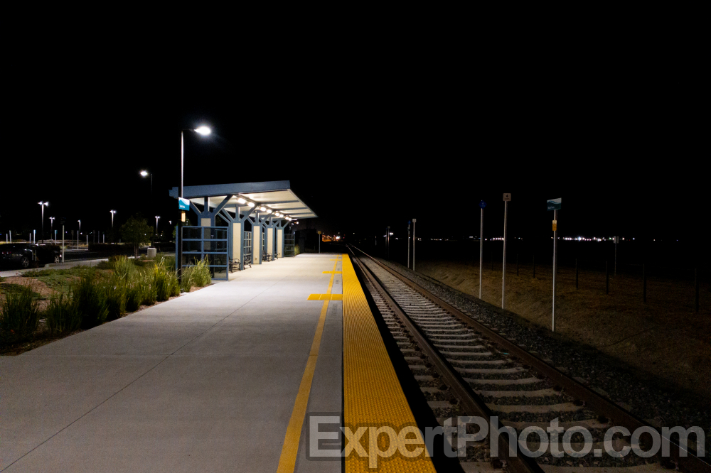 Nice photo of Perris South Train Station
