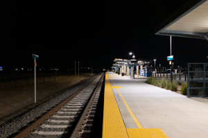 Nice photo of Perris South Train Station