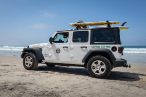 Nice photo of California State Parks Lifeguard