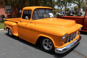 Nice photo of 1955 Chevrolet Truck