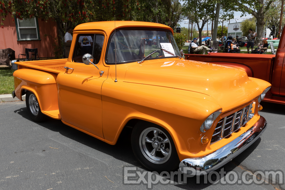 Nice photo of 1955 Chevrolet Truck