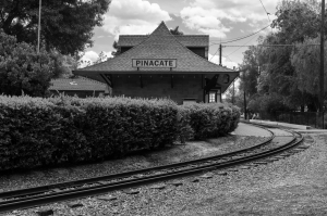Nice photo of Pinacate Station Southern California Railway Museum
