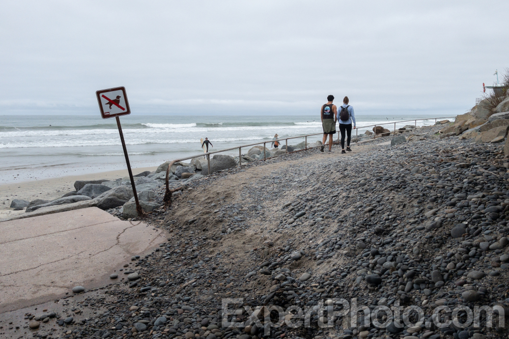 Nice photo of Torrey Pines Covered In Rocks After Recent Storms