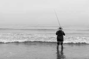 Nice photo of Fisherman Torrey Pines State Beach