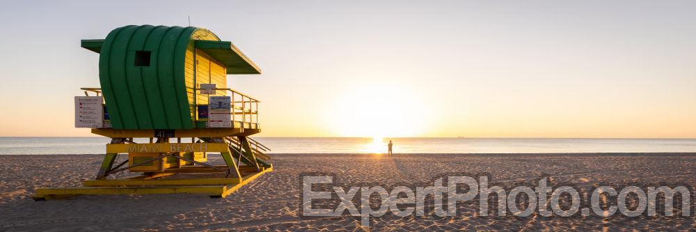 Nice photo of 41st Street Lifeguard Tower Miami Beach