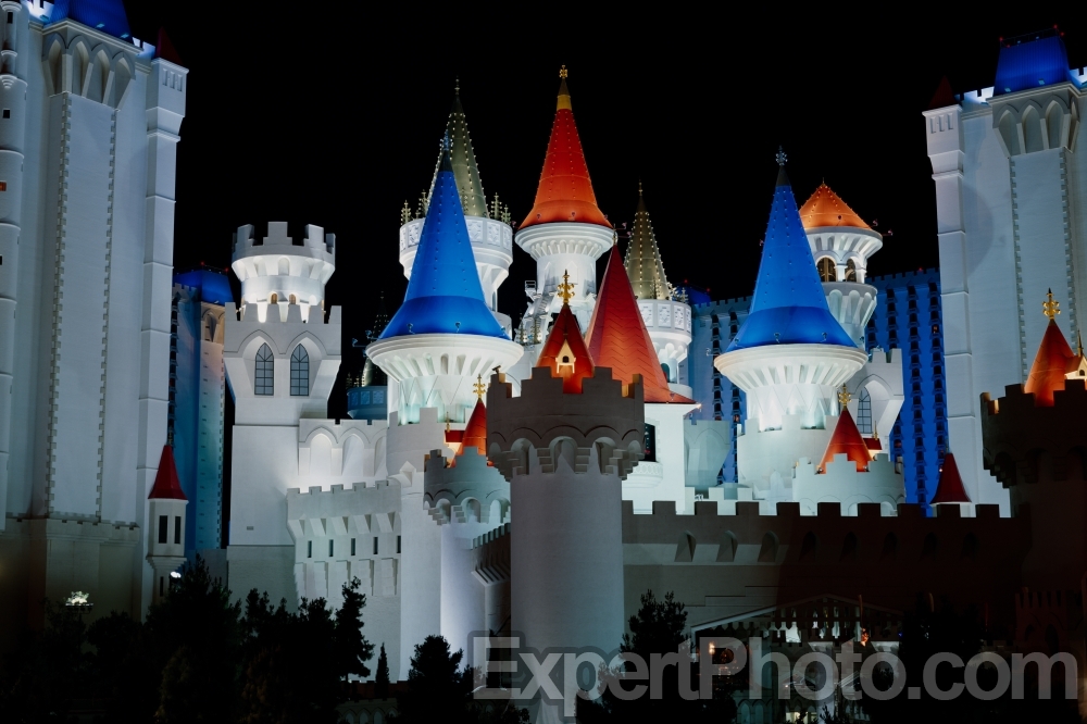 Nice photo of Excalibur Hotel late 1990s