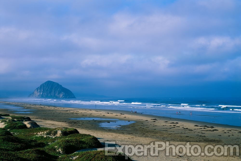 Nice photo of Morro Rock Beach at Sunrise