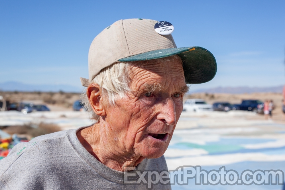 Nice photo of Leonard Knight
