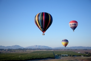 Nice photo of Hot Air Balloon Over Temecula