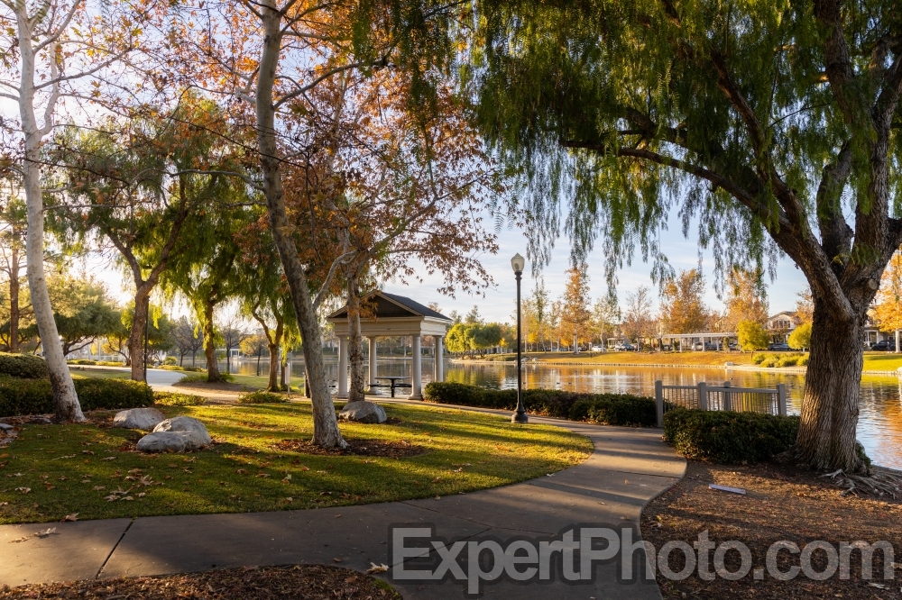 Nice photo of Sunrise at Harveston Lake Temecula