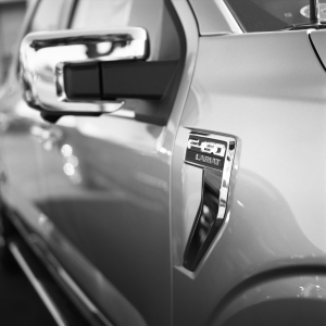 Nice photo of Ford F150 Lariat