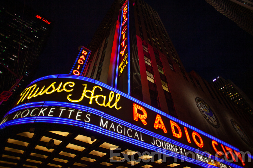 Nice photo of Radio City Music Hall