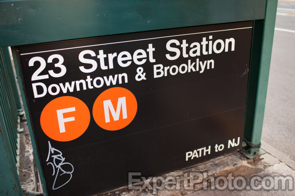 Nice photo of 23 Street Station