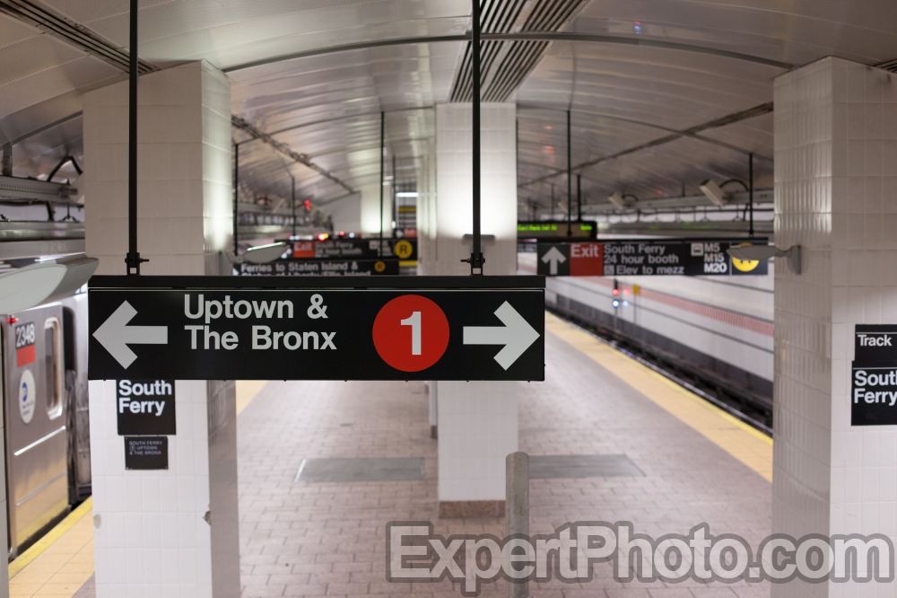 Nice photo of South Ferry Subway Station