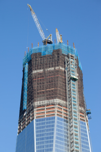 Nice photo of One World Trade Center Under Construction