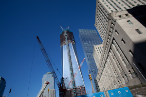Nice photo of One World Trade Center Under Construction