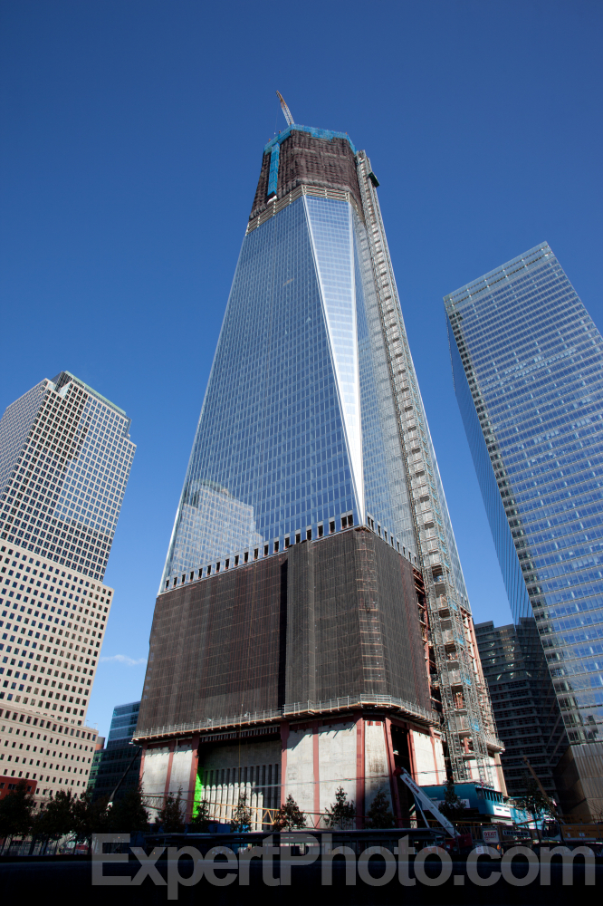 Nice photo of One World Trade Center Under Construction